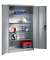 Stahlschrank 8931-052 S10279 lichtgrau 120,0 x 50,0 x 195,0 cm, aufgebaut